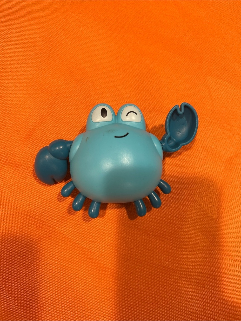 Kids Cartoon blue Crab Toy